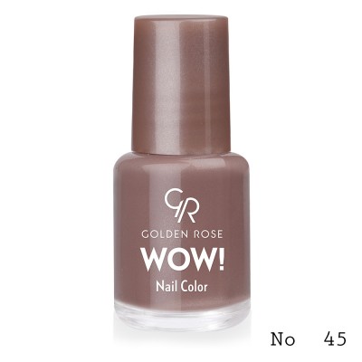 GOLDEN ROSE Wow! Nail Color 6ml-45